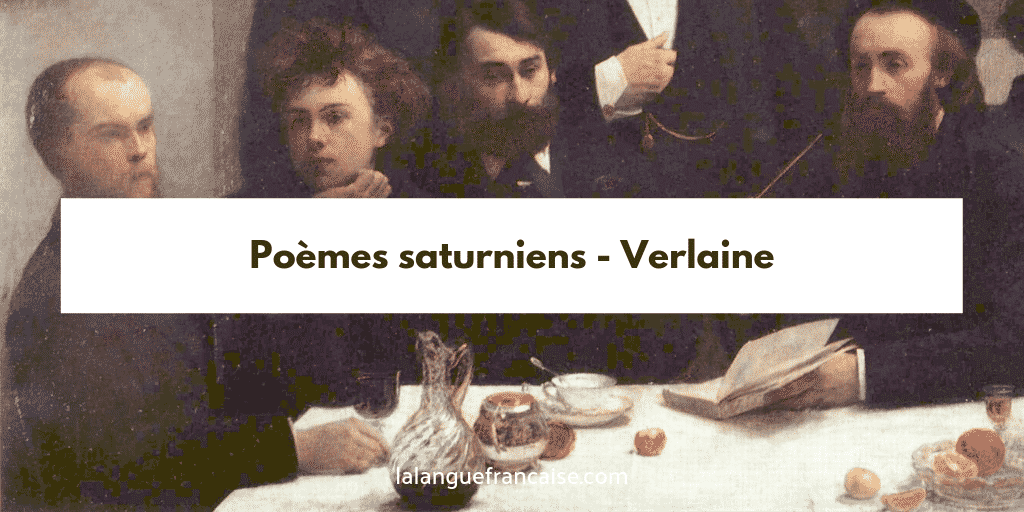 Poèmes saturniens Paul Verlaine
