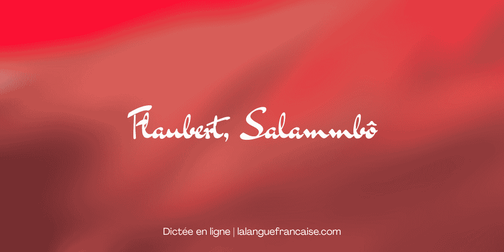 Flaubert, Salammbô (2)