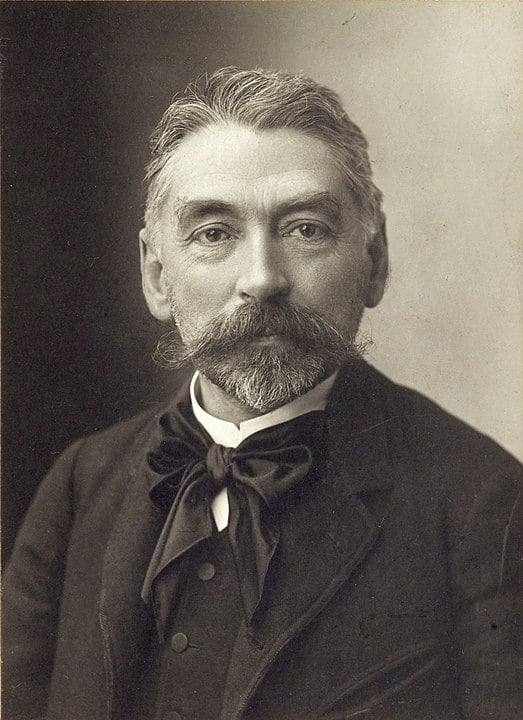 Mallarmé photographié par Nadar (vers 1890).