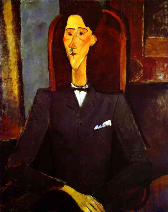 Modigliani, Jean Cocteau (1916), musée d'Art de l'université de Princeton.