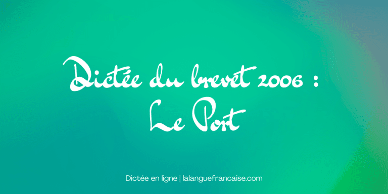 19 dictées en ligne pour préparer le brevet des collèges