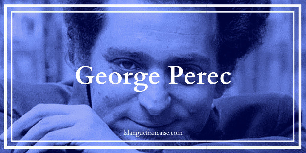 Georges Perec (1936-1982) : vie et œuvre