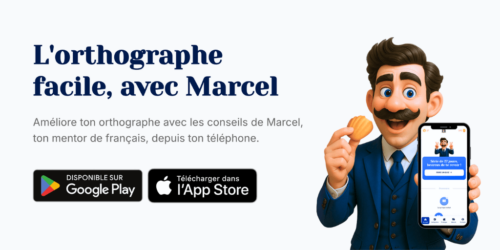 Français Avec Marcel : l'application pour progresser en orthographe
