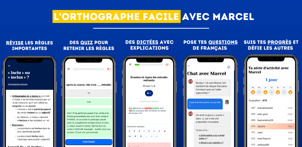 Français Avec Marcel Présentation app