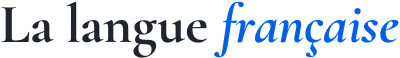 La langue française