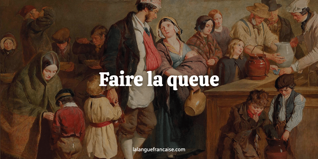 Faire la queue : définition et origine de l'expression