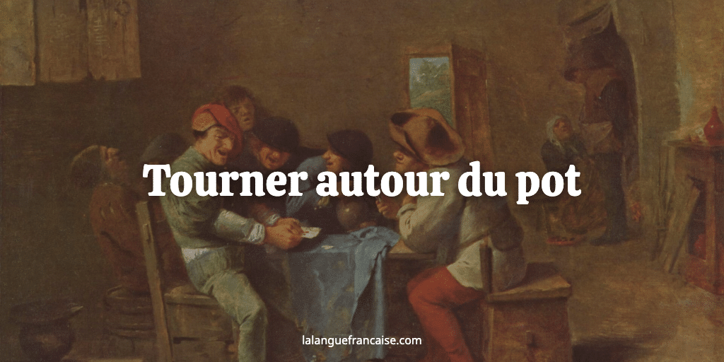 Tourner autour du pot : définition et origine de l'expression